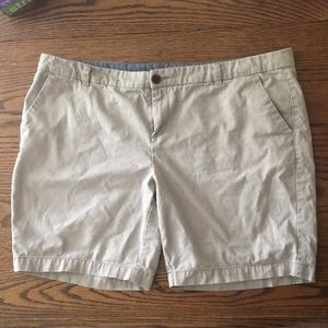 Merona size 18 casual khaki shorts